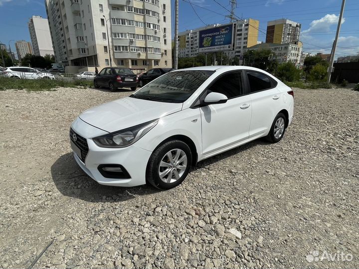 Hyundai Solaris 1.4 AT, 2018, 125 000 км