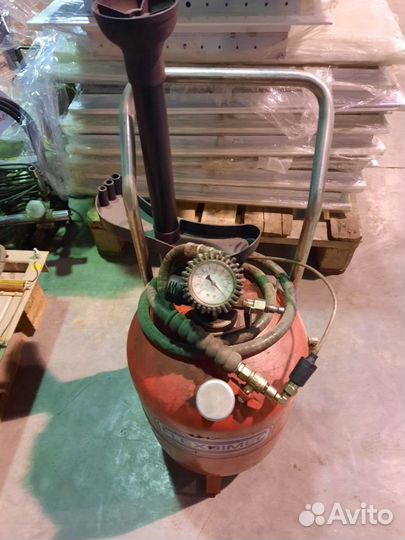 Установка для откачки масла б/у