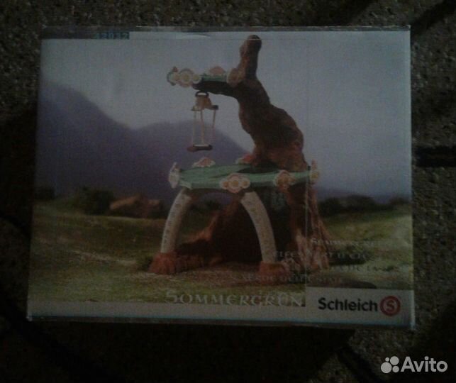 Домик эльфов. Летняя зелень. Schleich