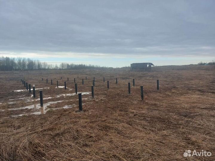Винтовые сваи под ключ