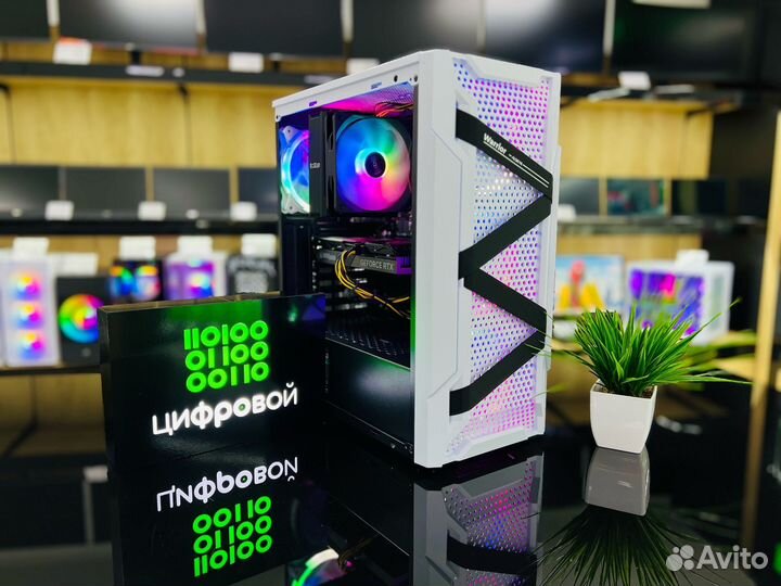 Мощный Пк Core i5 10400f/RTX 3060/DDR4-16/M.2-512