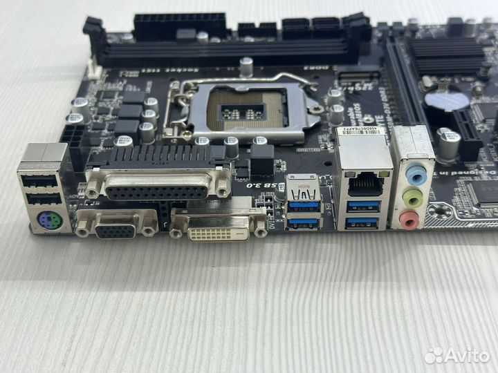 Материнская плата Gigabyte ga-b150m-d3v ddr3 1151