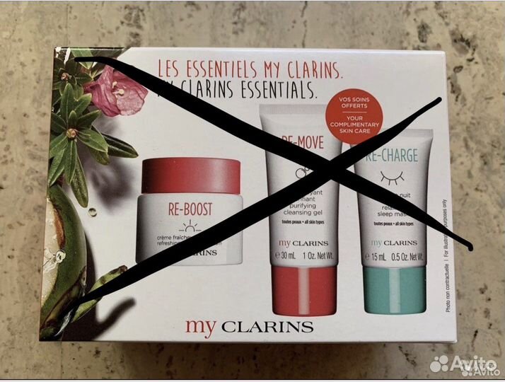 Clarins набор косметики