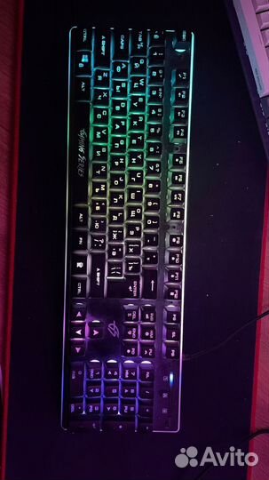 Игровая клавиатура Dexp Hell fire 6k-100