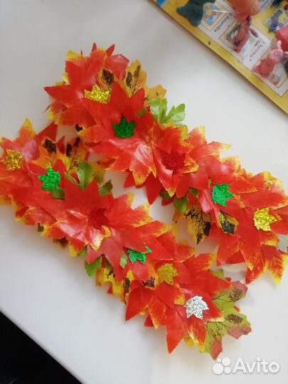 Осенний венок на голову