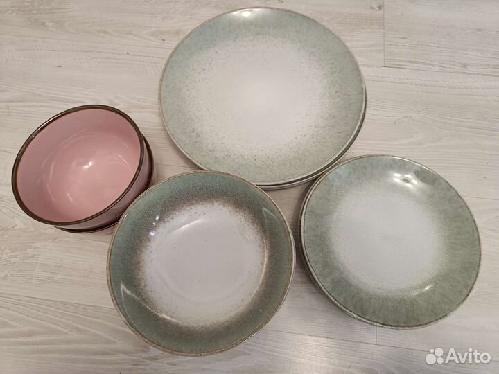 Набор столовой посуды (керамика)
