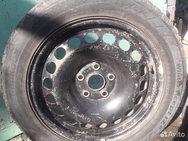 Железные диски на 16 фольцваген