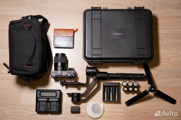 Sony a6300 + sigma 30mm F1.4 + moza AIR стедикам