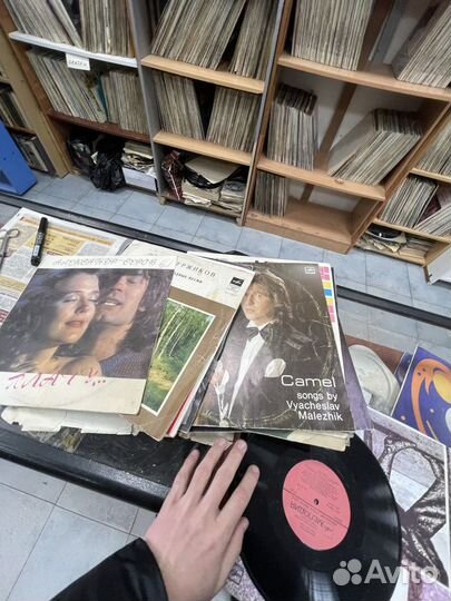 Виниловые пластинки книги