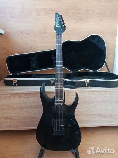 Гитара Ibanez+кейc+стойкa