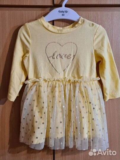 Платье 74 размер Gloria jeans