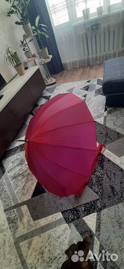 Зонт трость женский
