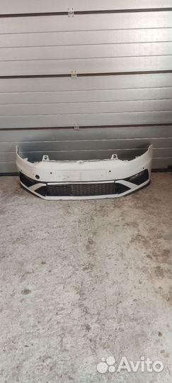 Ориг) Бампер VW polo GT GTI С противотуманкам