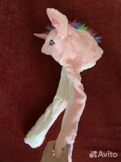 Шапка светящаяся с двигающимися ушками (разные)