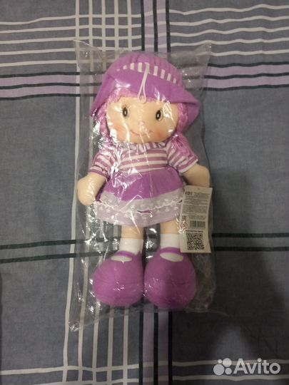 Мягкая кукла. Новая в упаковке
