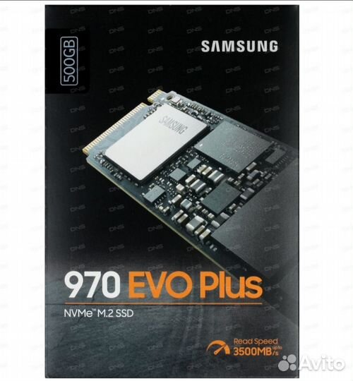 M.2 NVMe накопитель Samsung 970 EVO Plus