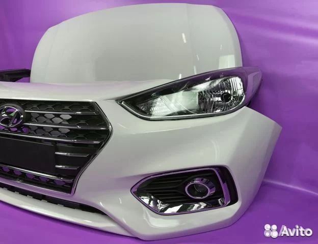 Фара Бампер Капот Крыло в Цвет Hyundai Solaris