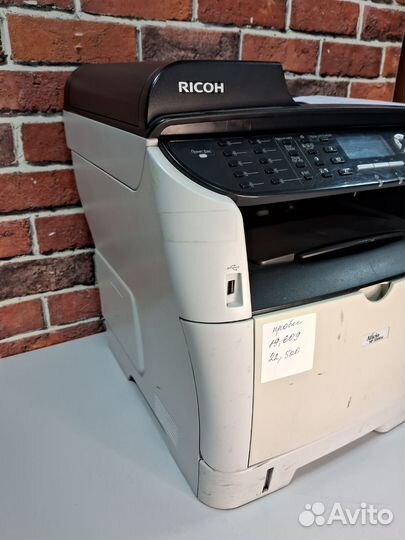 Мфу лазерный Ricoh Aficio SP3500sf