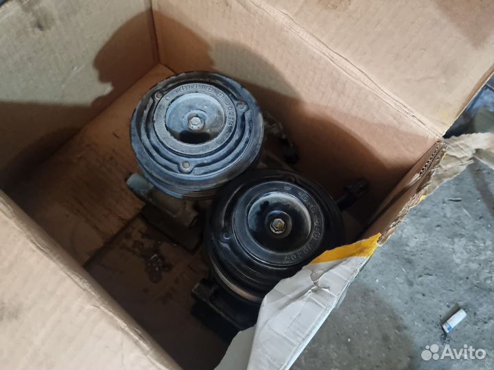 Компрессор кондиционера Солярис