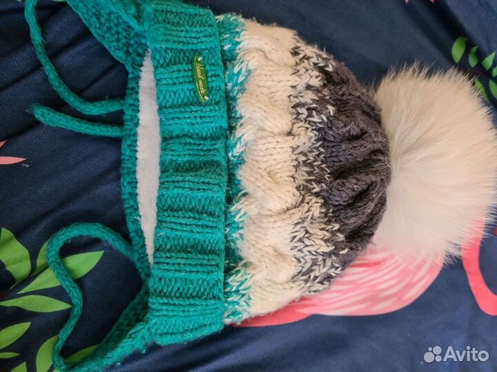 Шапка вязаная детская