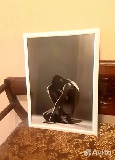 Постер - фотография картина в раме 30х40