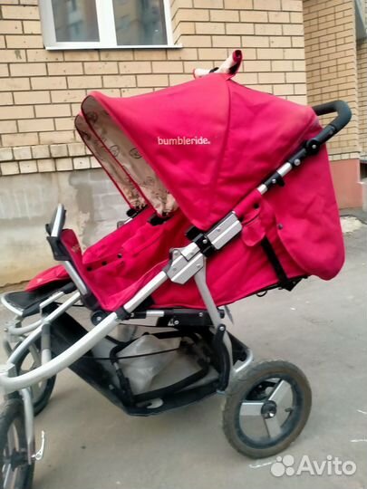 Коляска для двойни Bumbleride Indie Twin