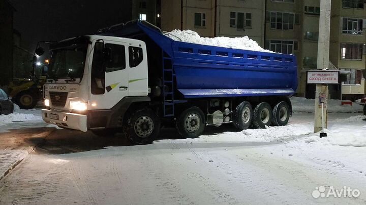Вывоз снежных масс утилизация