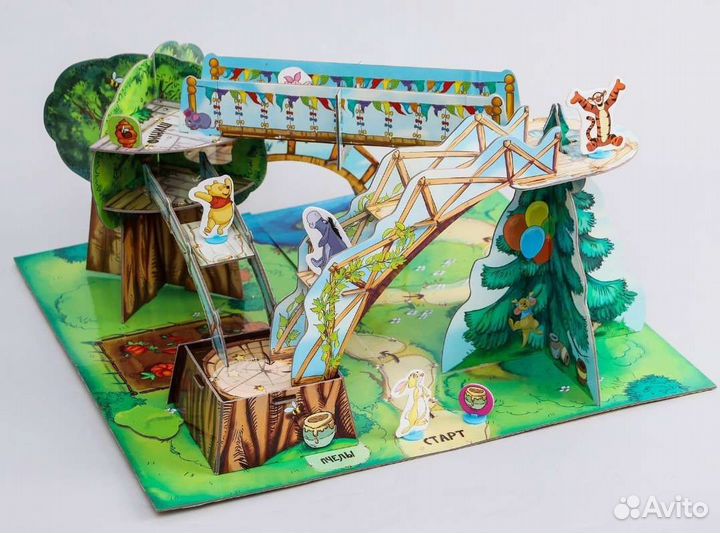 Винни пух игра. бродилка. объёмная игра