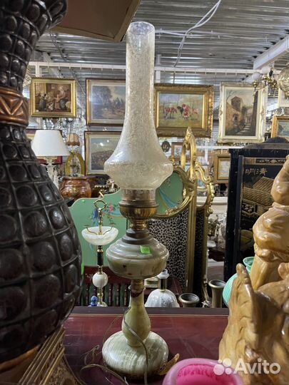 Лампа настольная винтажная