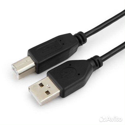 Кабель гарнизон USB 2.0 AM-BM 1.8м, пакет