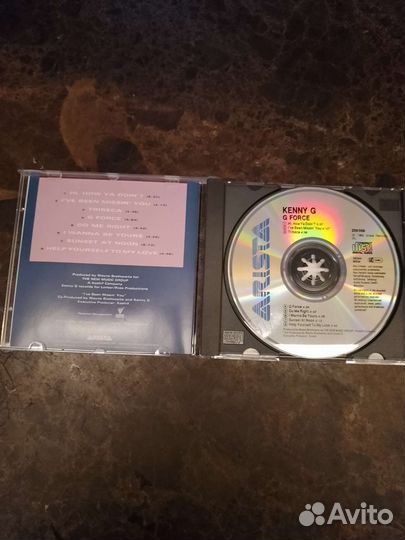 Cd диски Kenny G(саксофон)