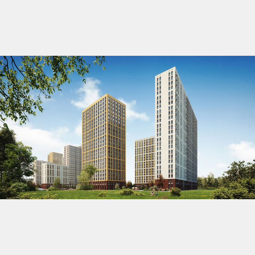 1-к. квартира, 33,8 м², 22/24 эт.