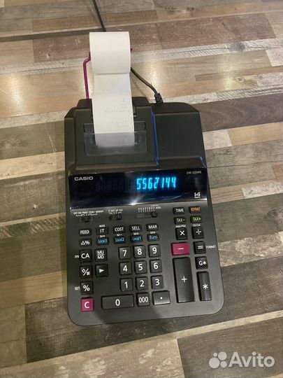 Бухгалтерский калькулятор Casio DR-320RE