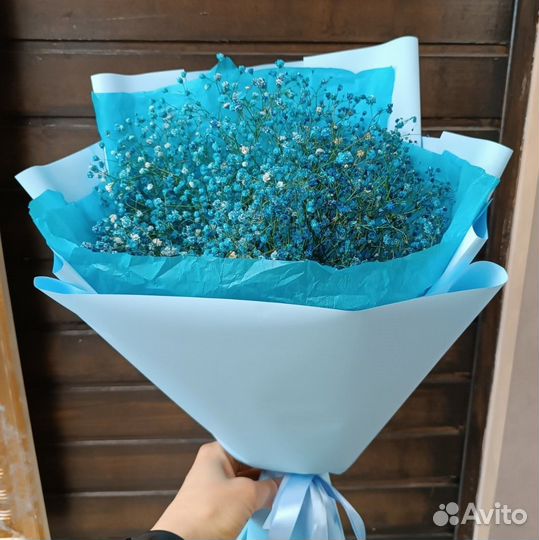 Букеты и боксы из гипсофилы Самара