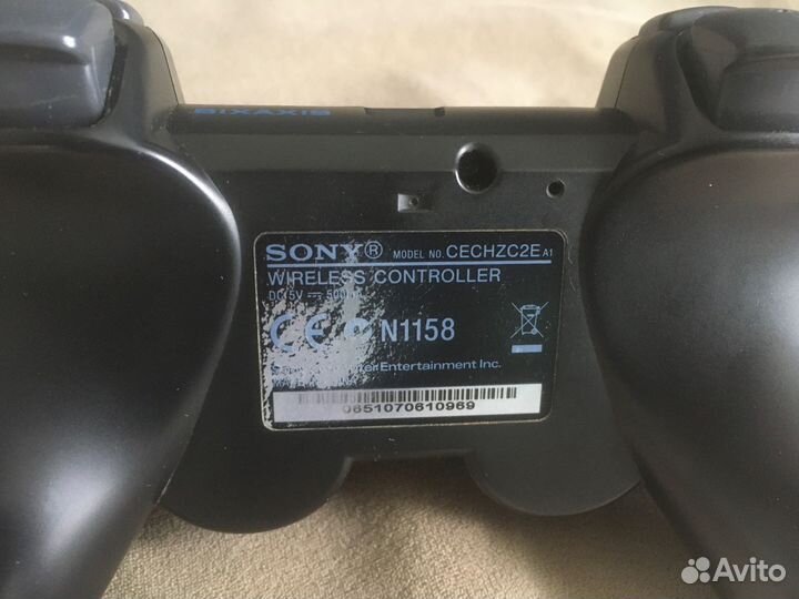 Сломанный Джойстик Sony ps3 на запчасти