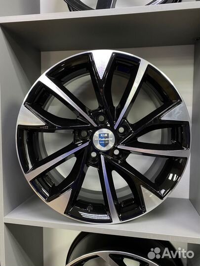 K&K 7x17/5x108 ET35 D67,1 Роквуд (кс900) Алмаз чер