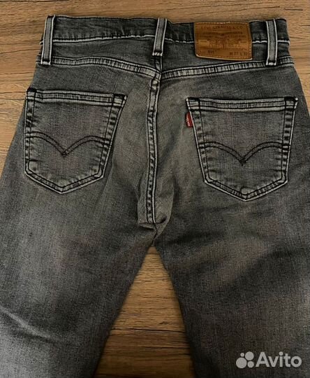 Джинсы мужские levis 511 w27 L32