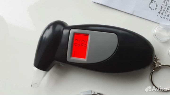 Алкотестер.с мундштуками