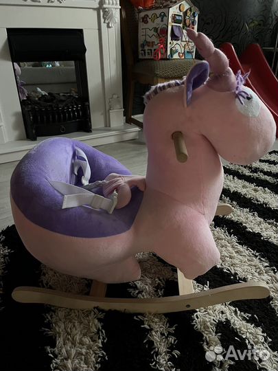 Детская лошадка качалка