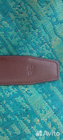 Ремень двухсторонний кожаный