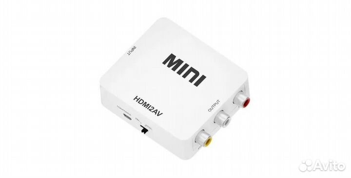 Конвертер из hdmi в RCA (тюльпаны)