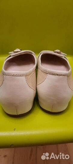 Балетки натуральная кожа 38 италия