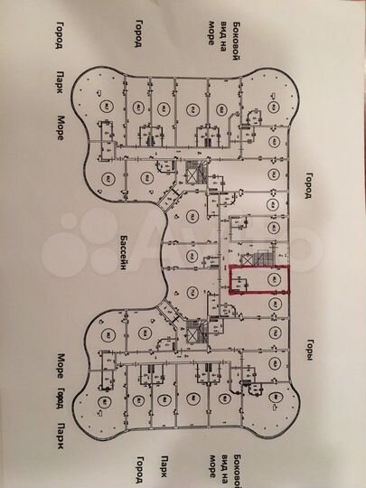 1-к. квартира, 40 м², 7/14 эт.