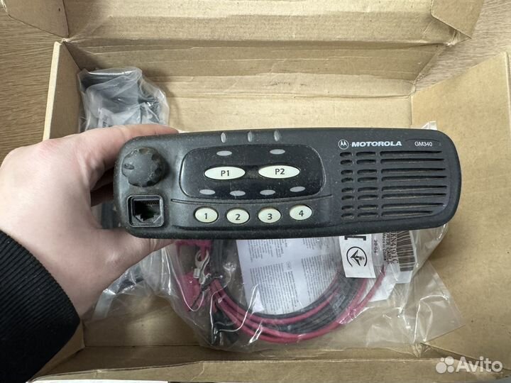 Рация Motorola GM 340 Автомобильная Новая