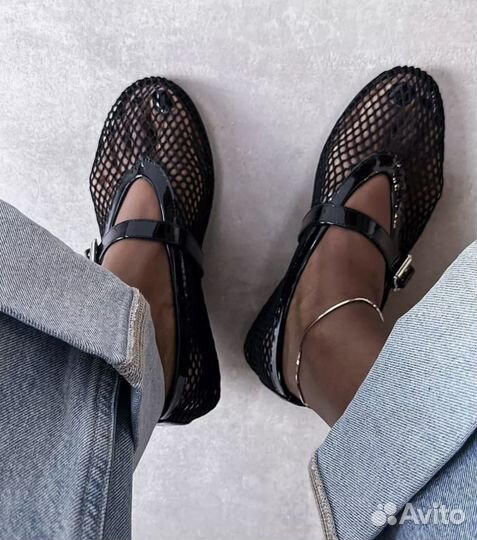 Балетки в стиле alaia