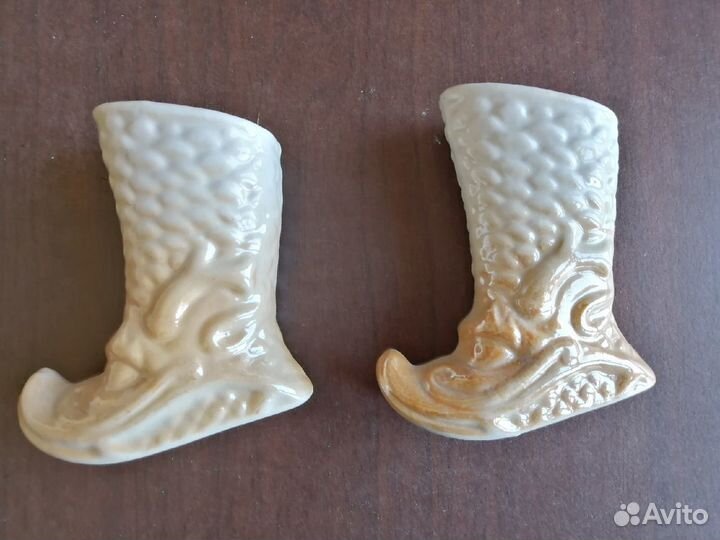 Фарфоровая статуэтка сапоги цена за пару