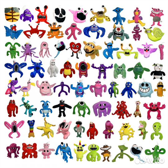 Радужные друзья, Роблокс, аксессуар мягкий