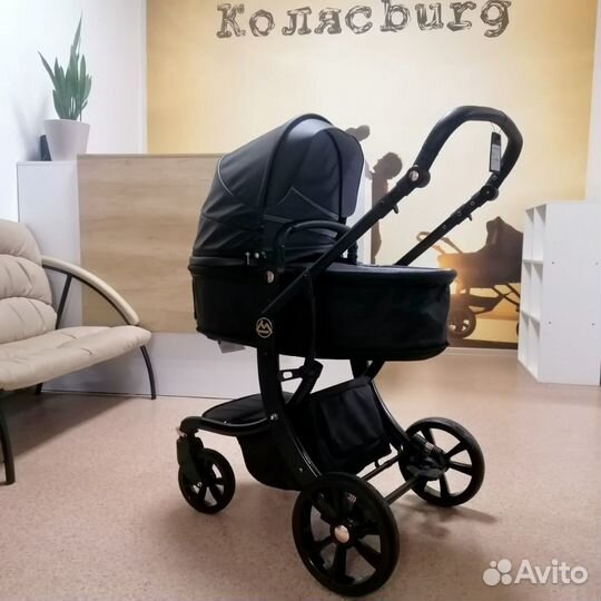 Коляска-трансформер 2в1 / 3в1 Luxmom экокожа