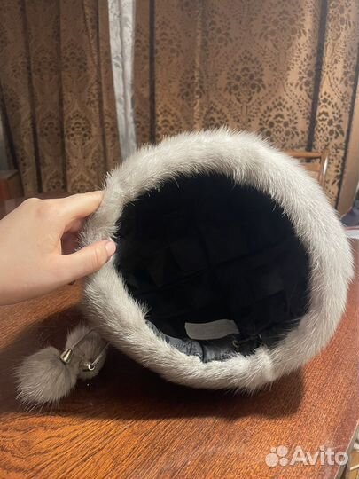 Шапка меховая женская бу