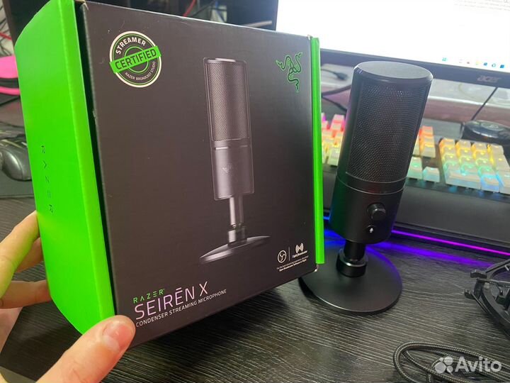 Микрофон razer seiren x